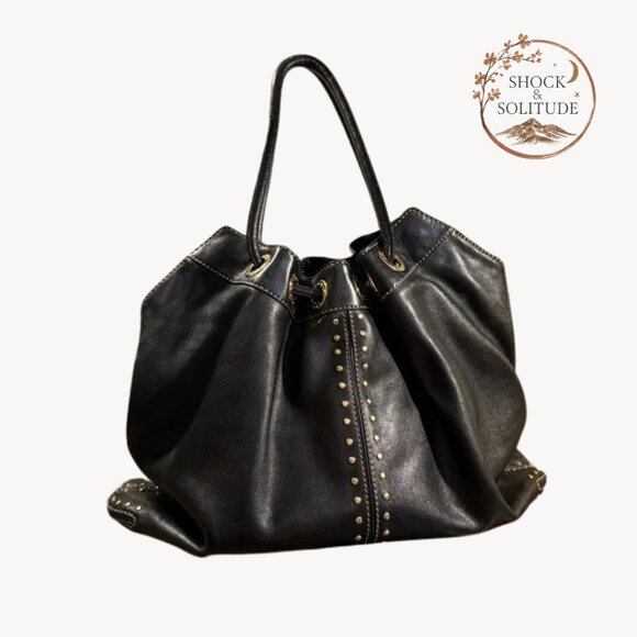 Michael Kors Astor Studded Ring Tote Bag - Picture 1 of 10